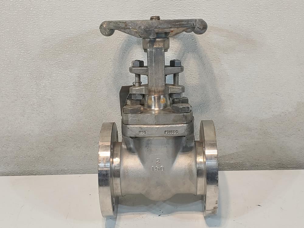 Smith 2"150 # RF Gate Valve 316