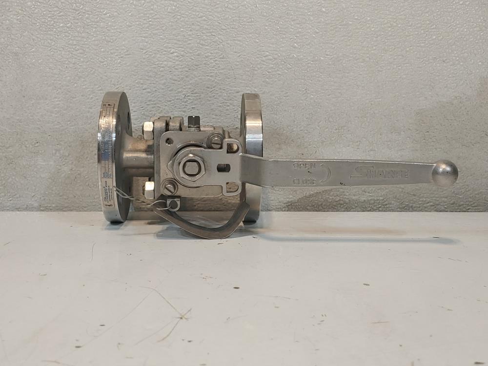 Sharpe 1" 150# RF 2PC CF8M Full Port Ball Valve FIG: FS701666RGG11F1