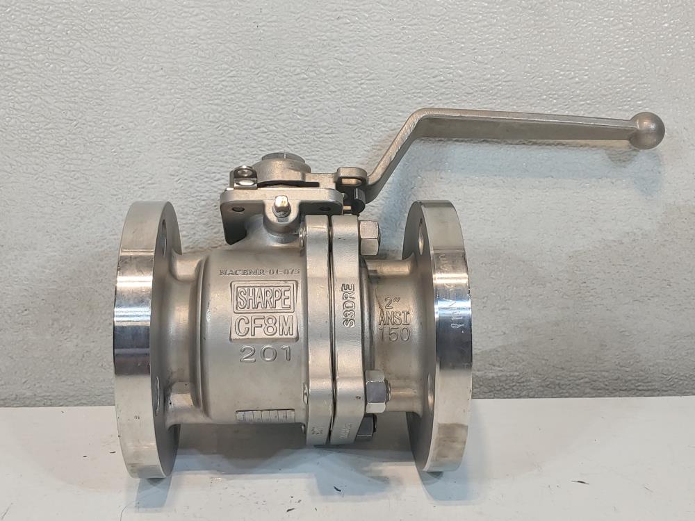 Sharpe 2" 150# RF 2PC CF8M Full Port Ball Valve FIG: 21FS701-666RGG-1/1FL