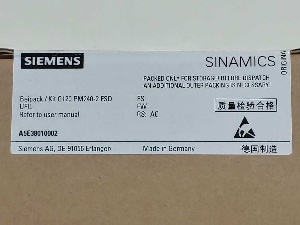 Siemens Sinamics Power Module, Control Panel & Basic Operator Panel