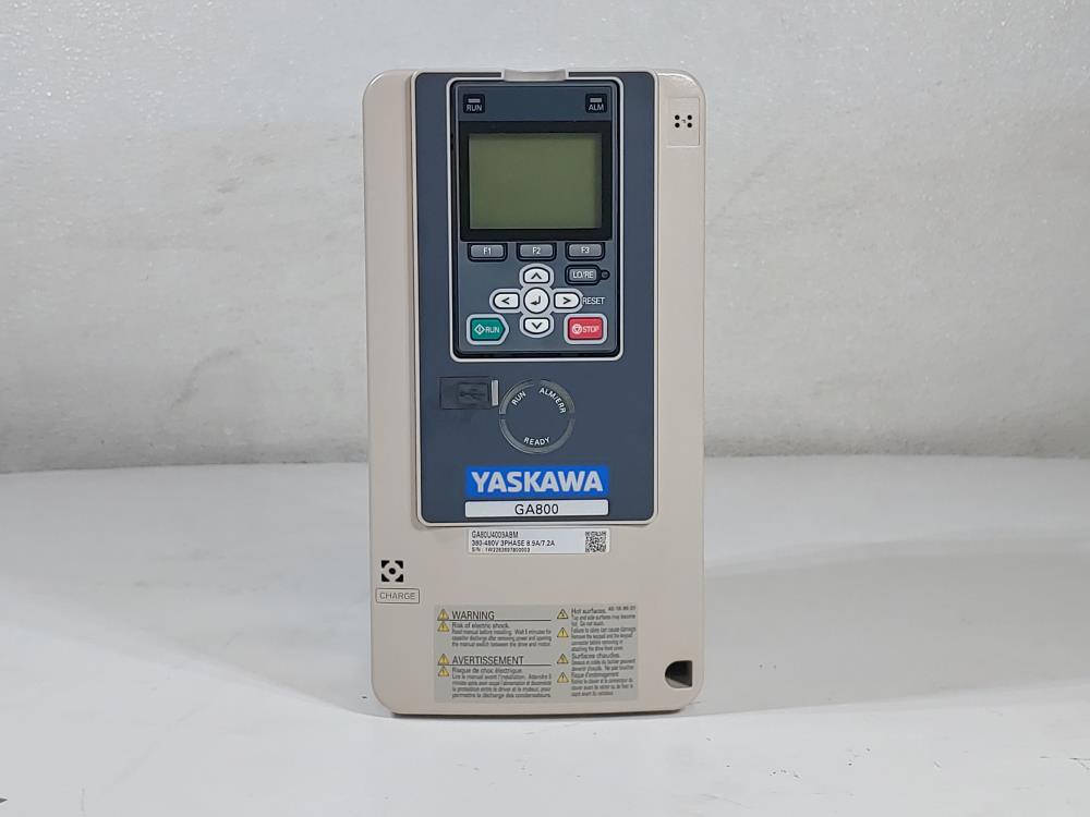 Yaskawa GA800 Variable Frequency Drive CIPR-GA80U4009ABMA-AAAANA