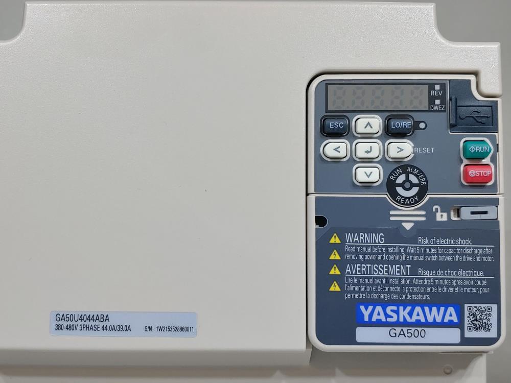 Yaskawa GA500 AC Inverter Drive CIPR-GA50U4044ABA-AAAASA