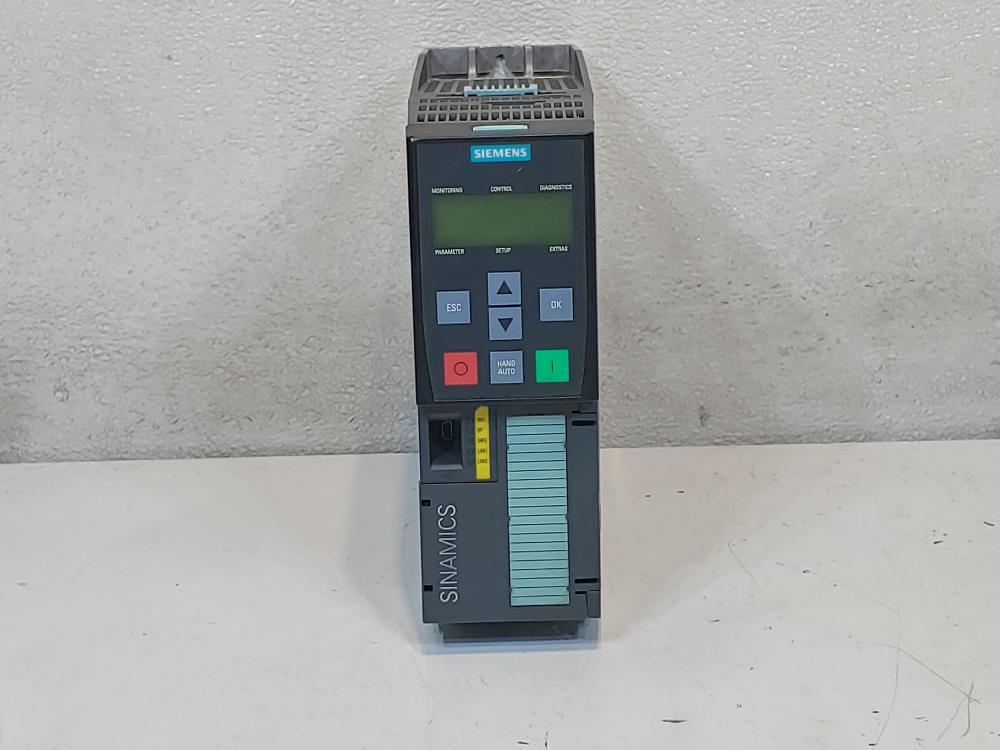 Siemens Sinamics Power Module 6SL3210-1PE14-3UL1, Control Unit & Operator Panel  