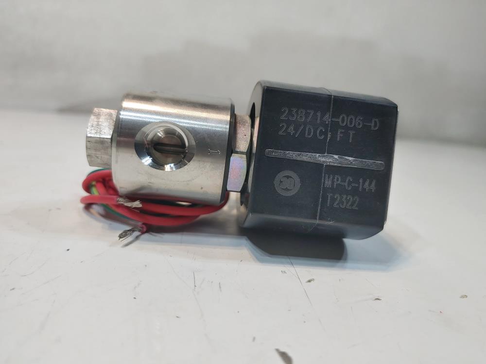 Asco Red-Hat 1/2" EF8320G202/EF8003G1 Solenoid Valve 