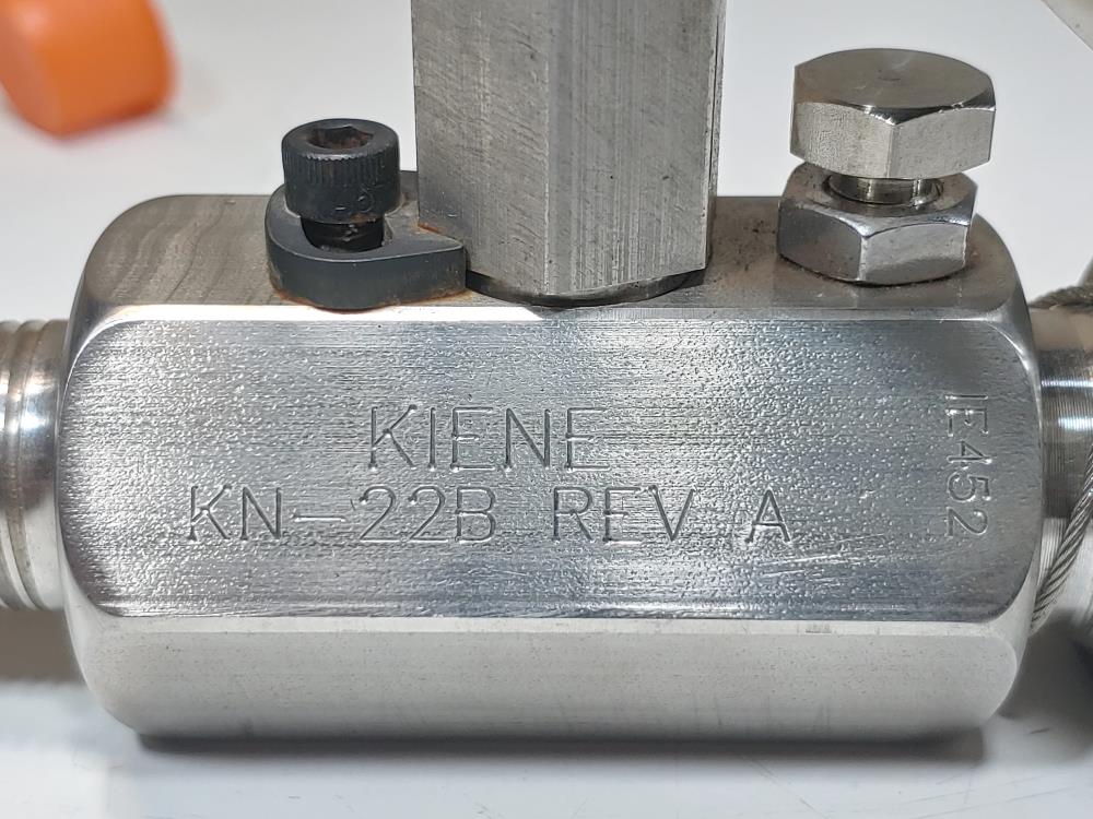 Kiene 1/2" NPT Indicator Needle Valve KN22B