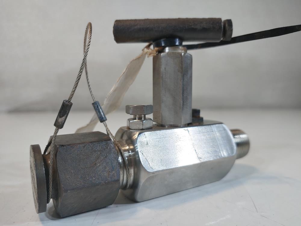 Kiene 1/2" NPT Indicator Needle Valve KN22B