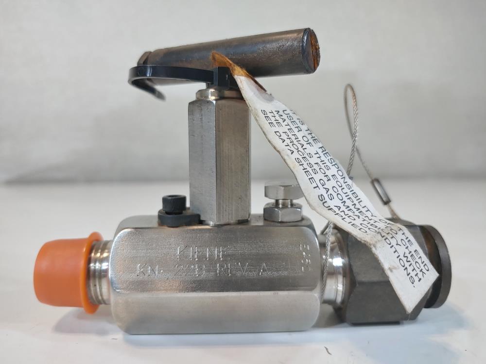 Kiene 1/2" NPT Indicator Needle Valve KN22B