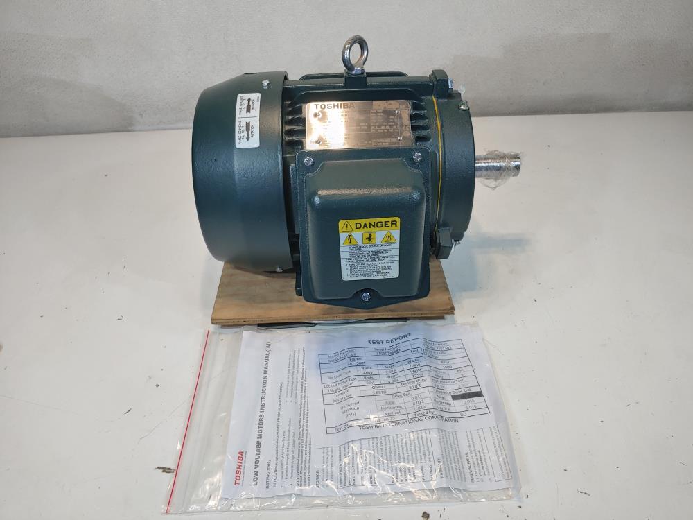 Toshiba 0034XDSB41A-P,  3HP, 1760 RPM General Purpose Motor 