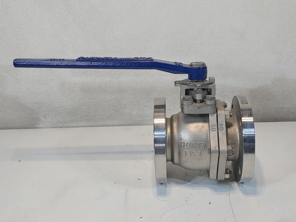 Flow-Tek F15 CF8M 3" 150# 2-pc Ball Valve