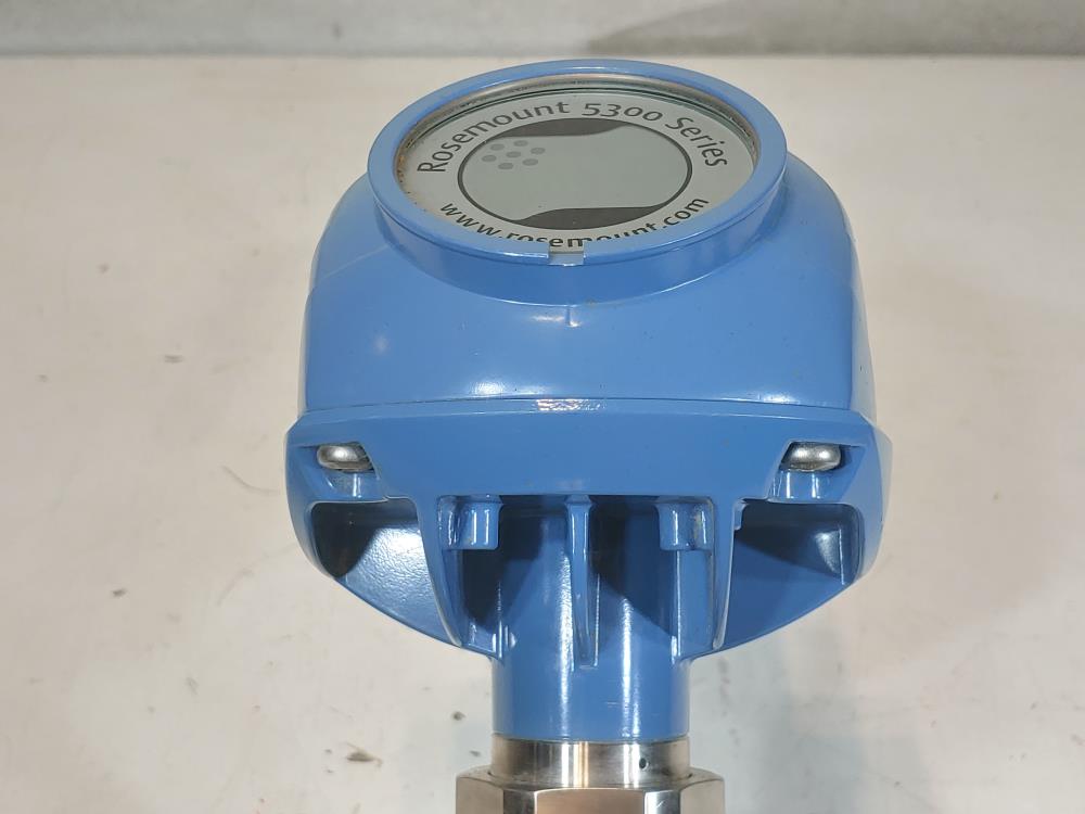 Rosemount 5301 Guided Wave Radar Level Transmitter w/ 4" Flange