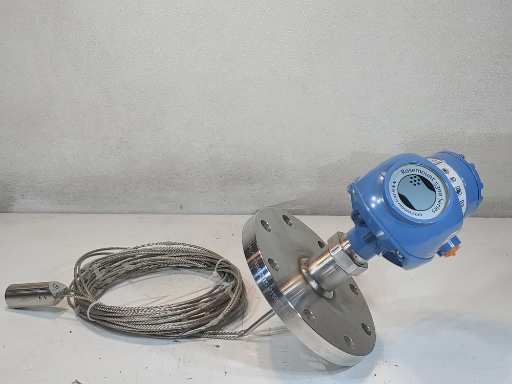 Rosemount 5301 Guided Wave Radar Level Transmitter w/ 4" Flange