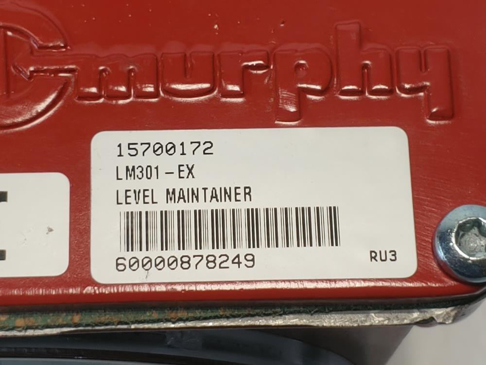 FW Murphy LM301-EX Lube Level Maintainer Explosion Proof P/N: 15700172