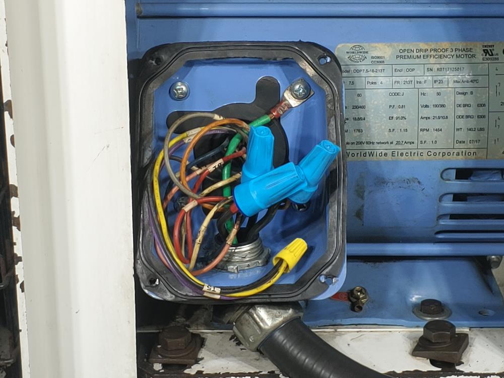 Gardner Denver RotoChamp Base-Mounted Air Compressor Model#: EFB99B