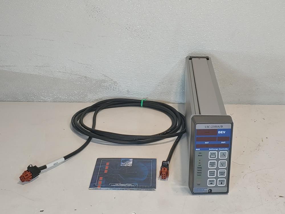 Compressor Controls Corp Series 3 Plus DEV Antisurge Controller 