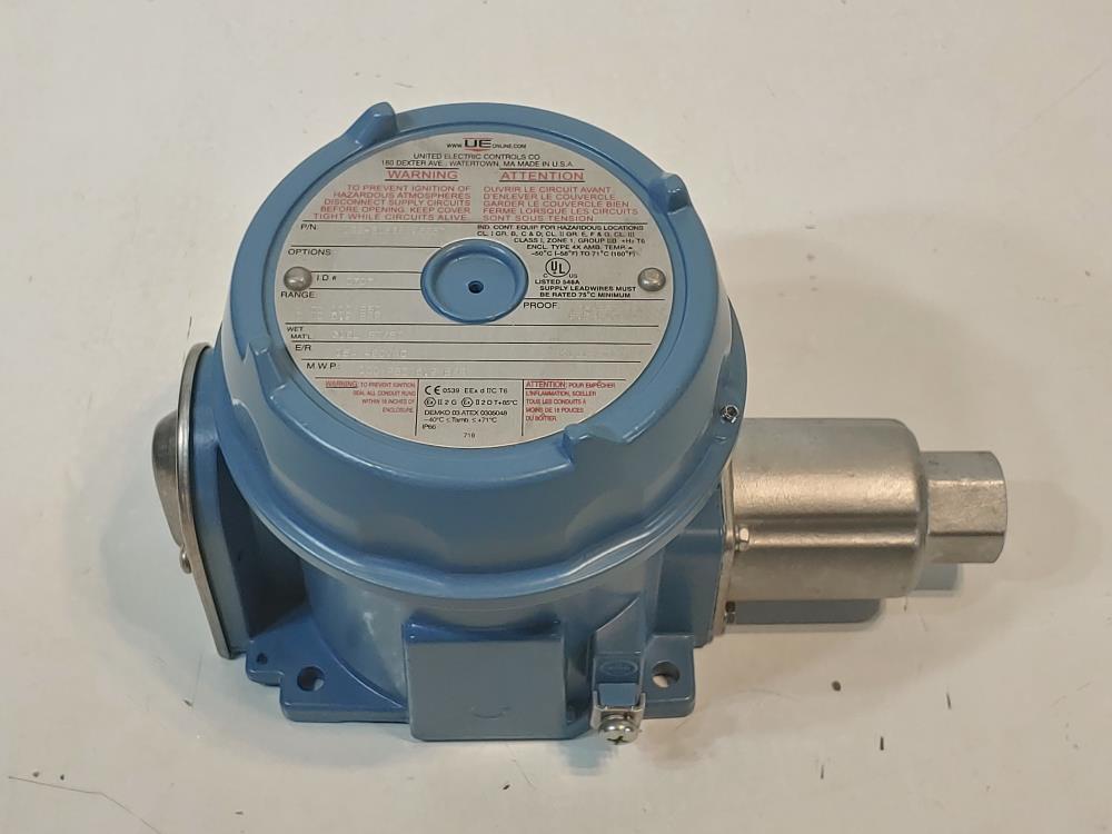 United Electric H122-S156B 95257 Pressure Switch