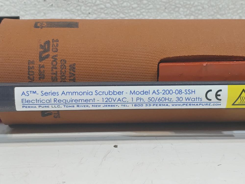 Perma Pure AS Series AS-200-08-PSH Ammonia Scrubber 120VAC