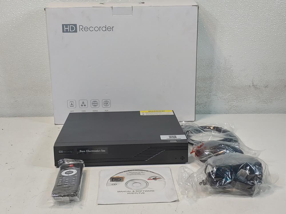 Bass Electronic 16 Channel Video Recorder DVR RCDTLTVE-16/2TB