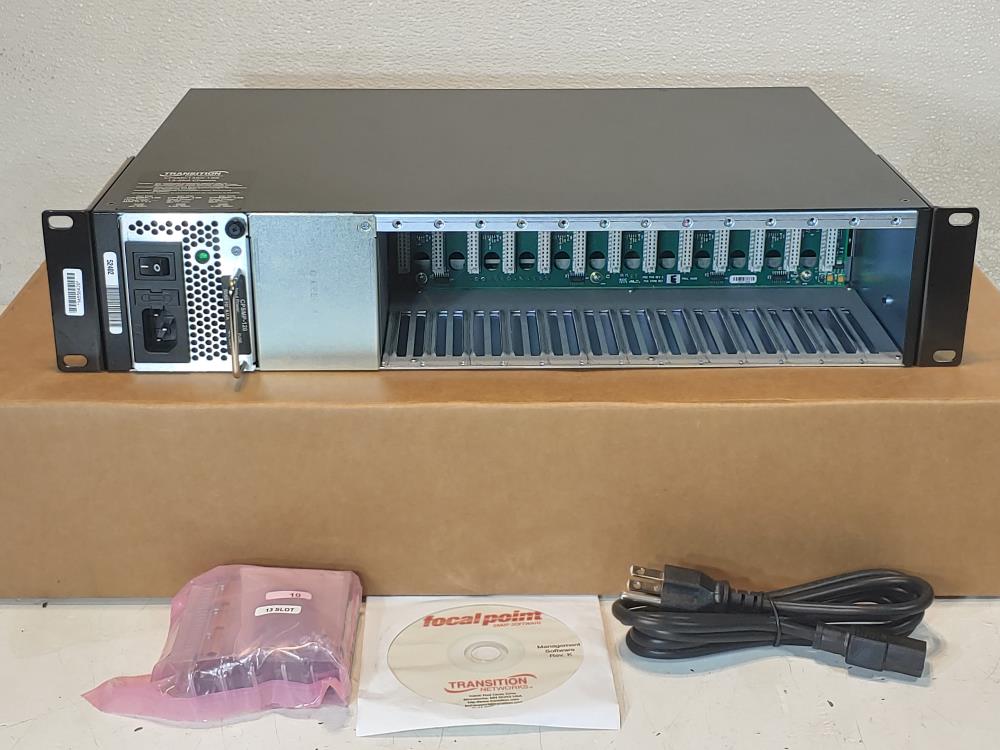 Transition Networks CPSMC13XX-1XX 13-Slot PointSystem Chassis / Rack
