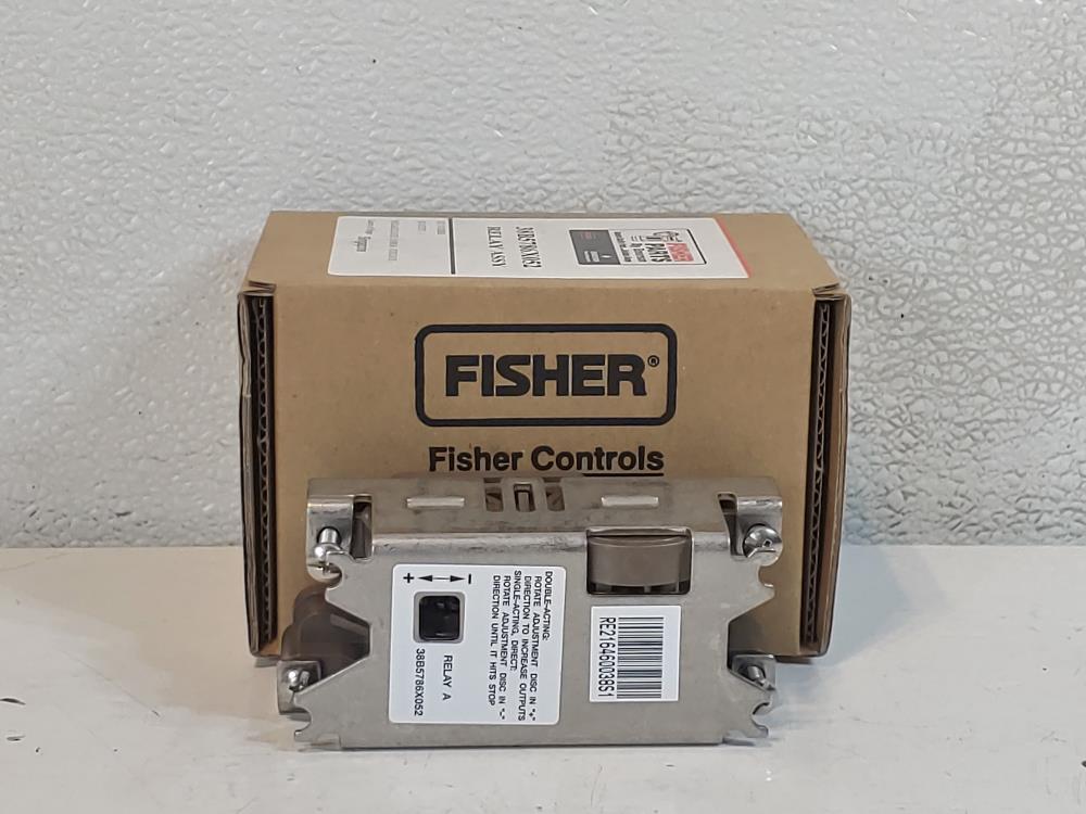 Fisher Double Acting Relay Assembly 38B5786X052