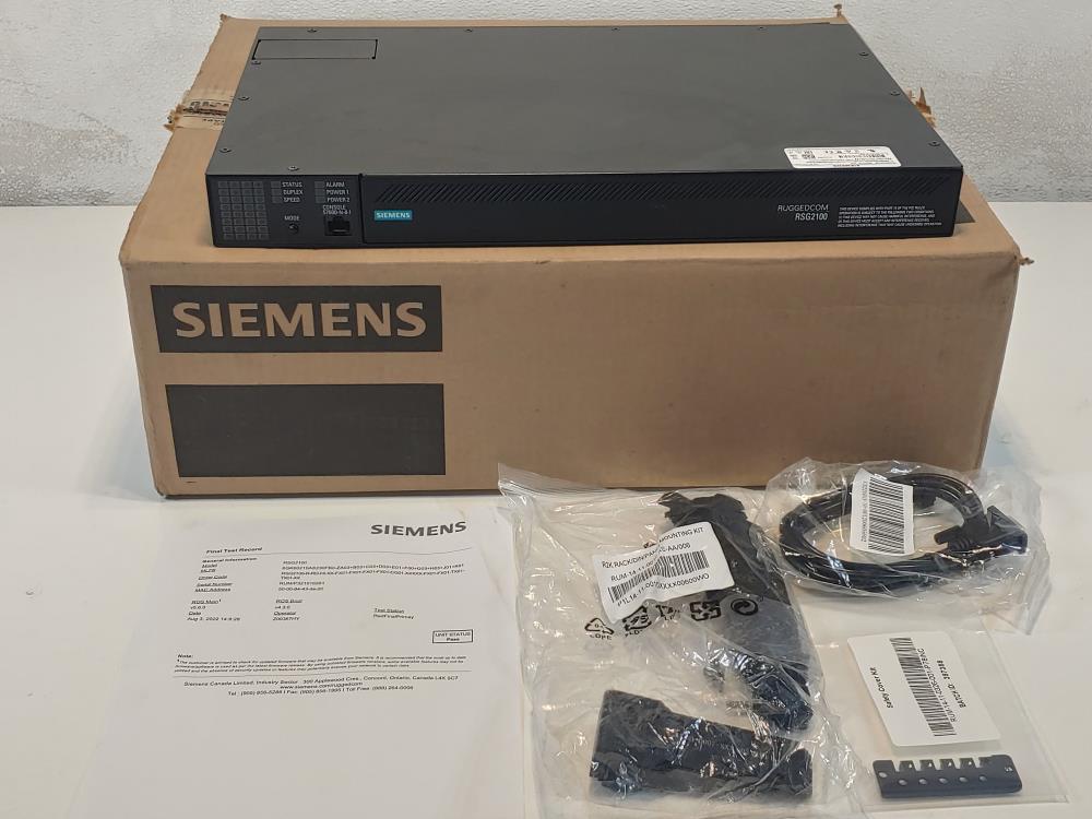 Siemens RUGGEDCOM RSG2100 32M Managed Ethernet Switch 