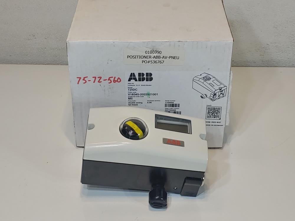 Electro-Pneumatic Positioner TZIDC, V18345-2022521001    