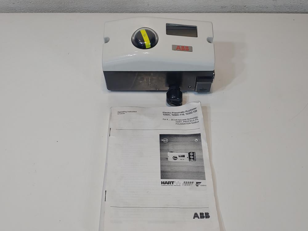 Electro-Pneumatic Positioner Model#: TZIDC Type: V18345 - 2022521001