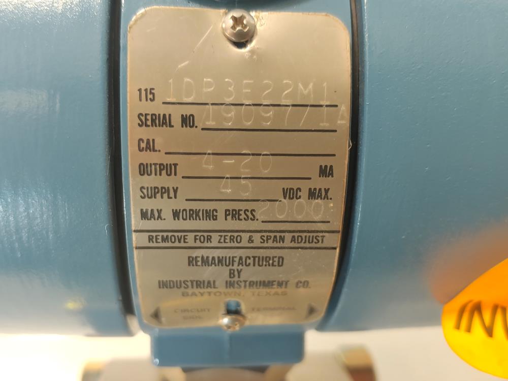 Rosemount 1151 Pressure Transmitter 1151DP3E22M1 