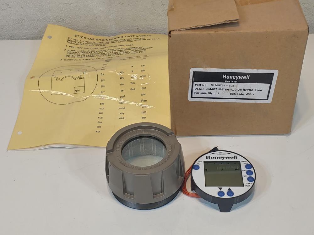 Honeywell 51205754-503 Smart Meter w/C ZS Retro S900