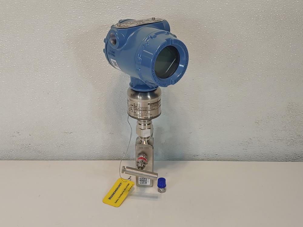 Rosemount 3051S In-Line Pressure Transmitter #3051S1TG1A2A11A1AD1K5M5Q4Q8QTT1DO