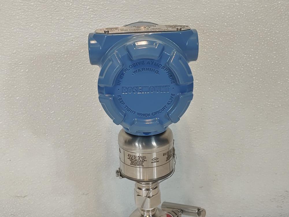 Rosemount 3051S In-Line Pressure Transmitter #3051S1TG1A2A11A1AD1K5M5Q4Q8QTT1DO