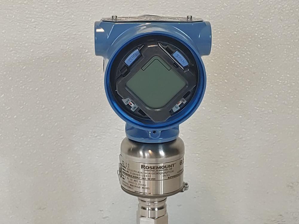 Rosemount 3051S In-Line Pressure Transmitter #3051S1TG1A2A11A1AD1K5M5Q4Q8QTT1DO