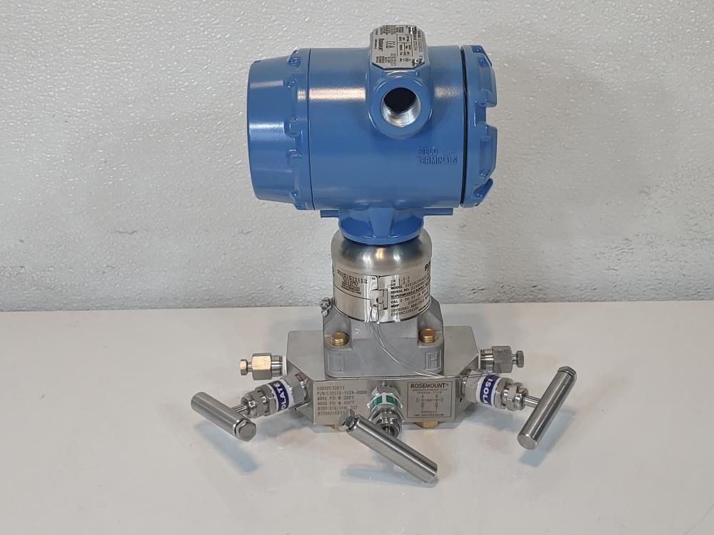 Rosemount 3051S Coplanar Pressure Transmitter 3051S1CD1A2A11A1AD1K5M5Q4Q8QTT1DO