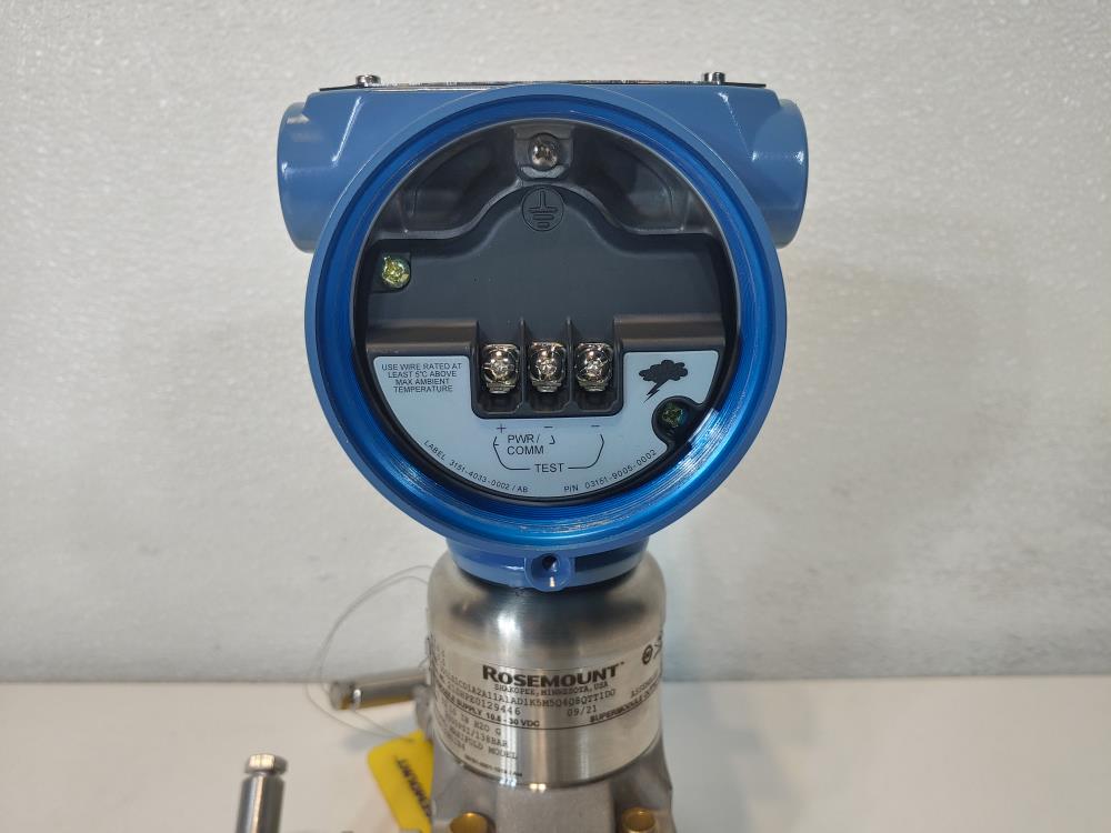 Rosemount 3051S Coplanar Pressure Transmitter 3051S1CD1A2A11A1AD1K5M5Q4Q8QTT1DO