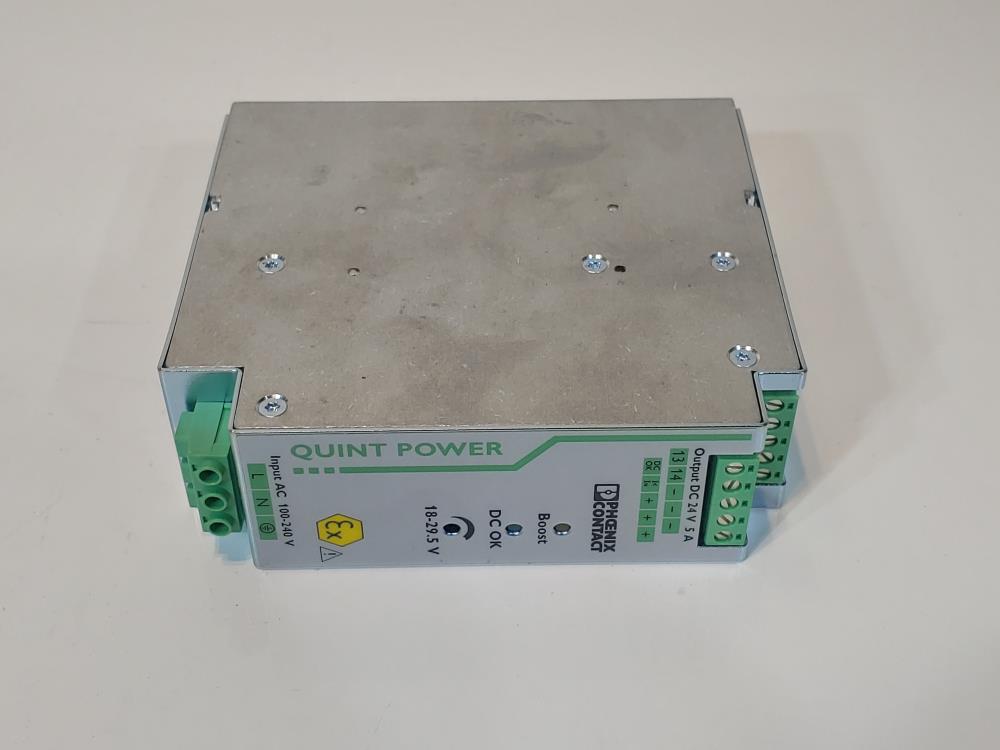 Phoenix DIN Rail Power Supplies QUINT-PS/1AC/24DC/5/CO