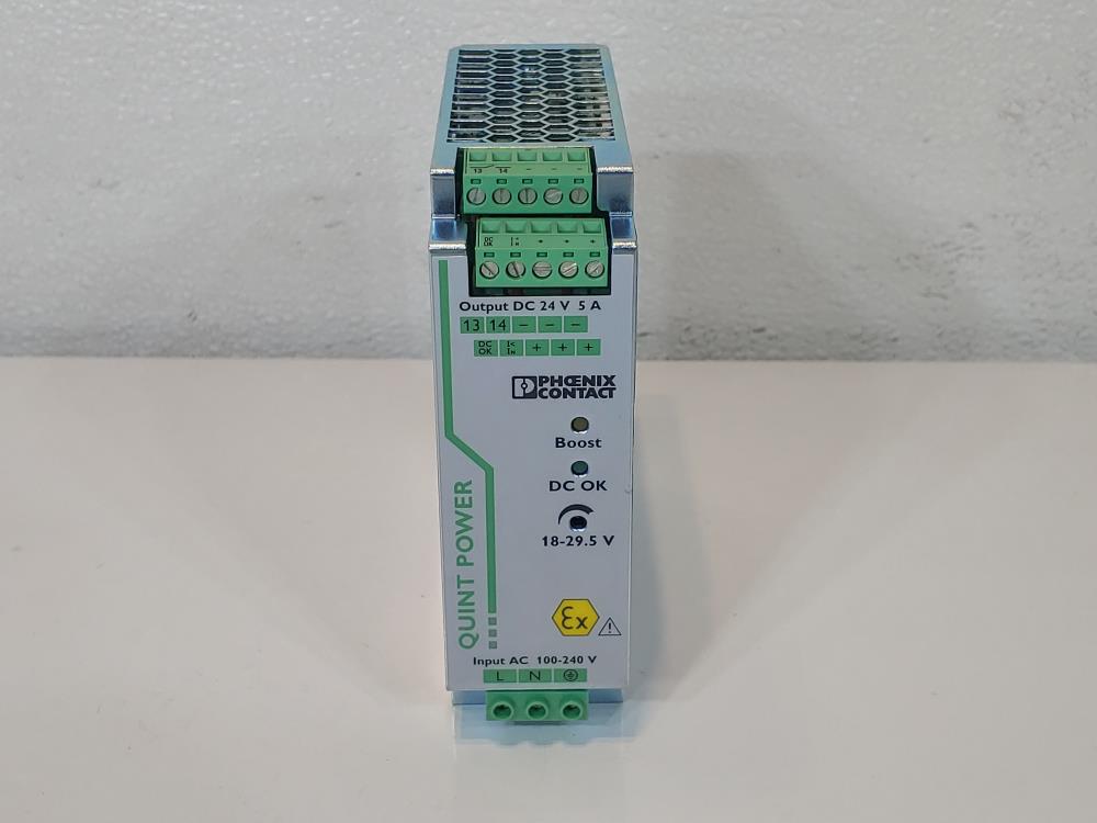 Phoenix DIN Rail Power Supplies QUINT-PS/1AC/24DC/5/CO