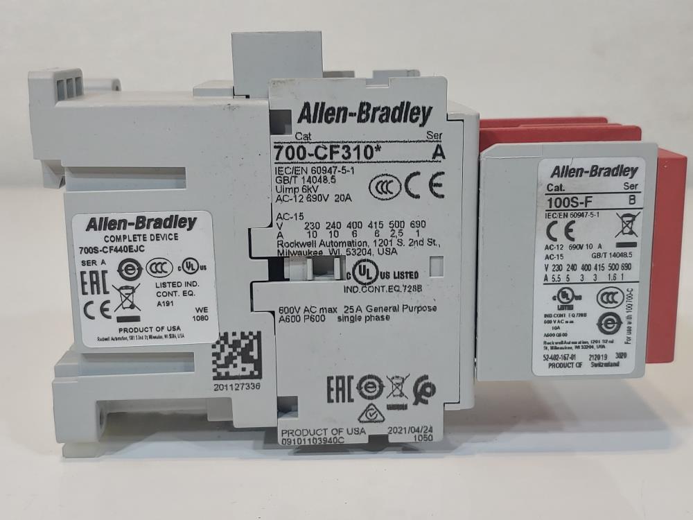 Allen Bradley 700-CF440EJC Safety Control Relay  