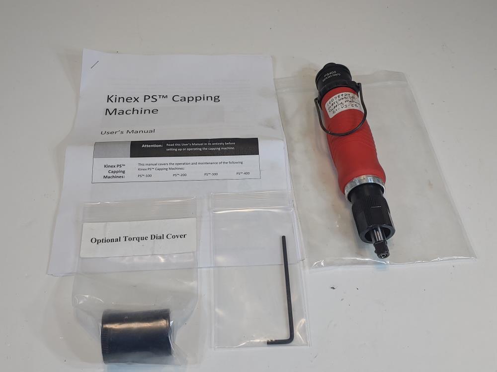 Kinex PS400 Pneumatic Bottle Capper