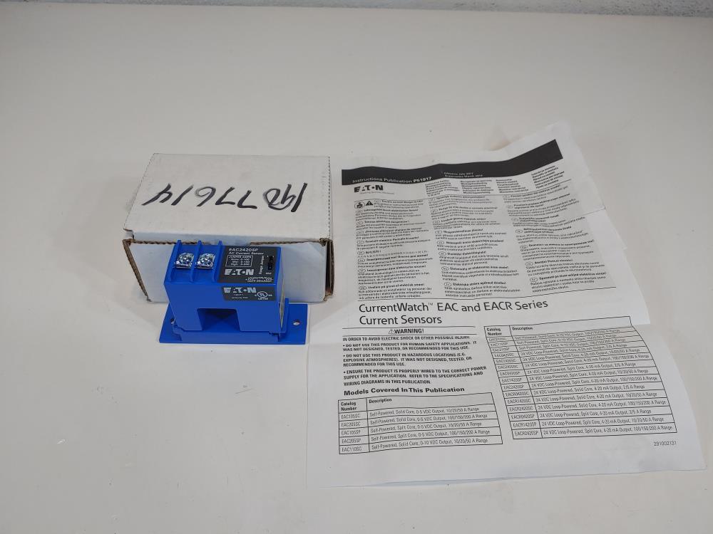 Eaton EAC2420SP Split Core Top Terminal Current Sensor