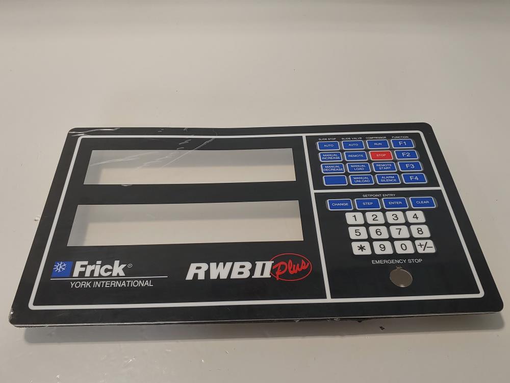 Frick Refrigeration RWB II PLUS Keypad Panel w/ Display 640D0011H01