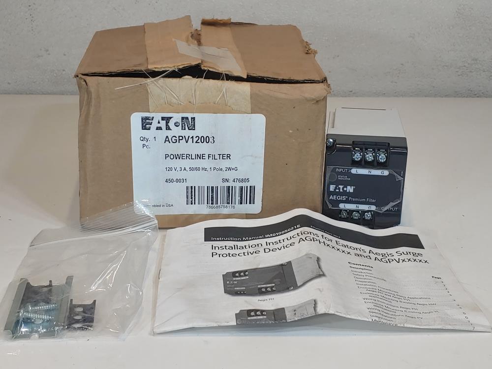 Eaton Powerline Filter AGPV12003