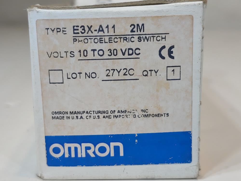 Omron E3X-A11 Photoelectric Sensor 