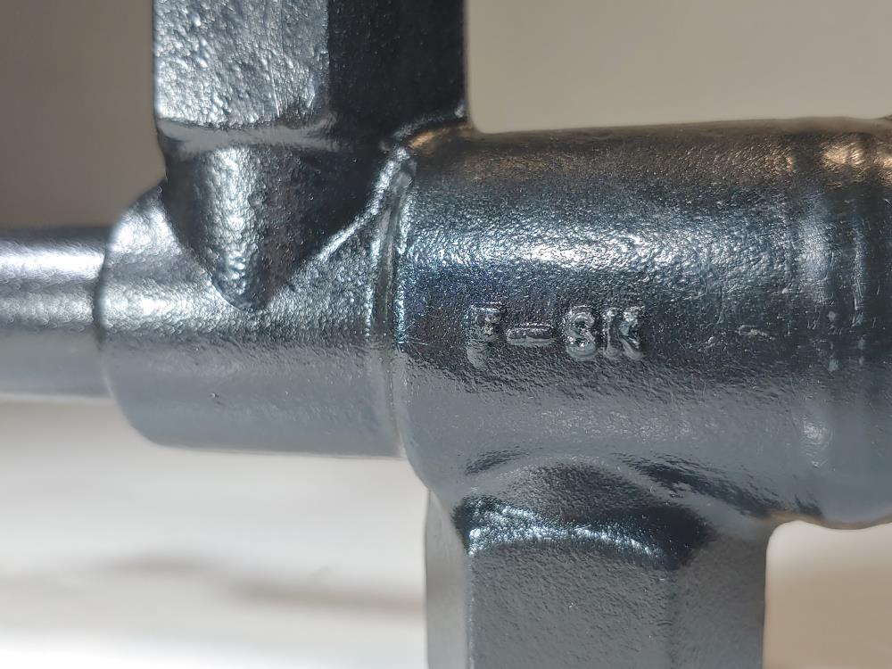 York ( Henry ) 3-Way 1/2" NPT Valve Stop P/N: 022-03411 000