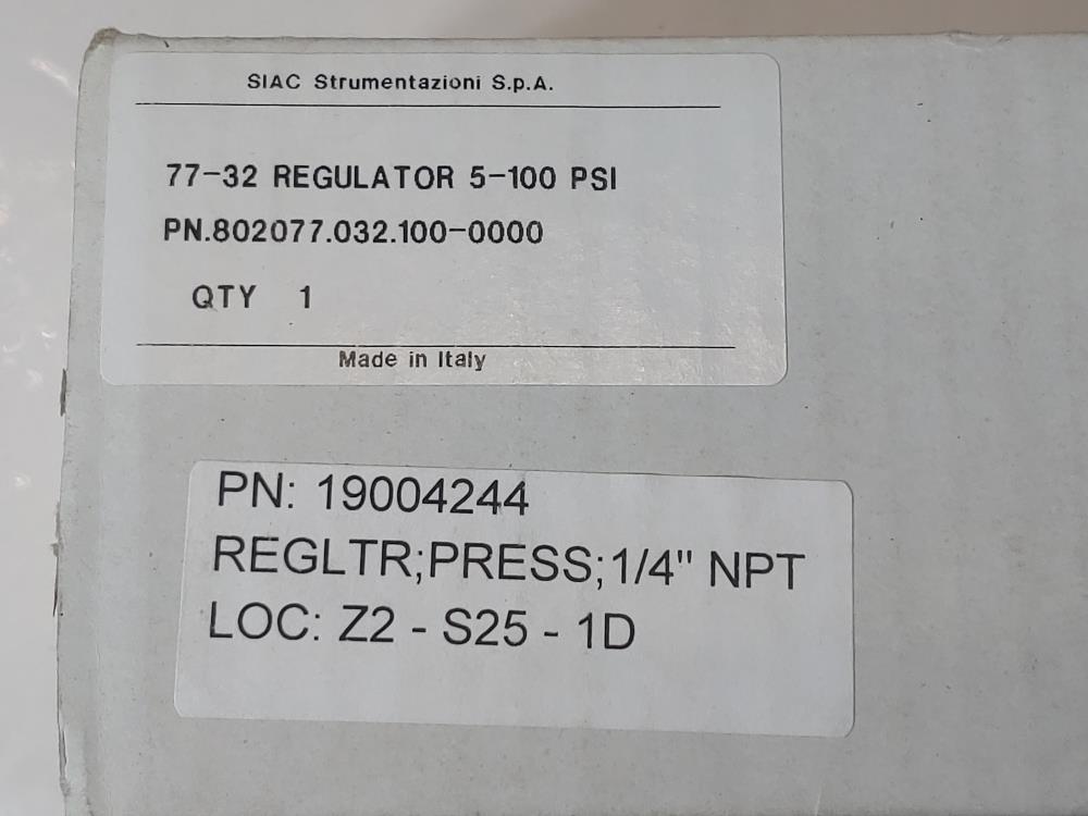 Masoneilan 77-32 Pressure Regulator 5-100 PSI  ***Lot of (2)***