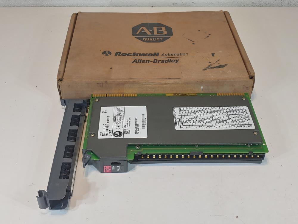 Allen Bradley 1771-IFE C Analog Input Module ( 12 BIT )