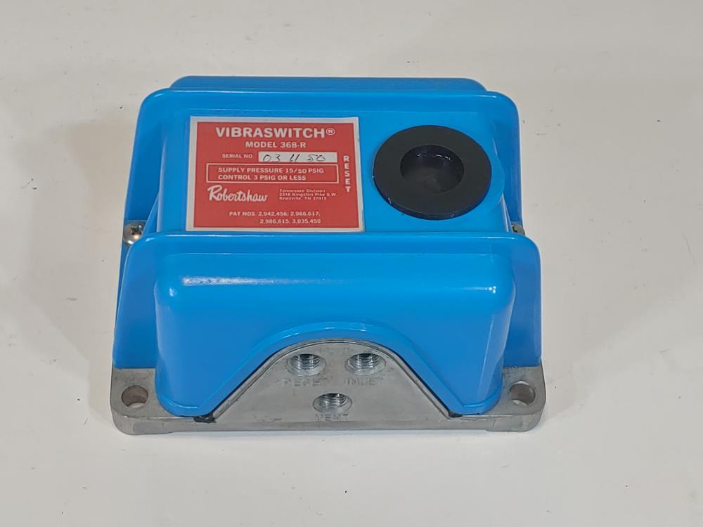 Robertshaw Vibration Switch 368-R Housing Pneumatic Operation
