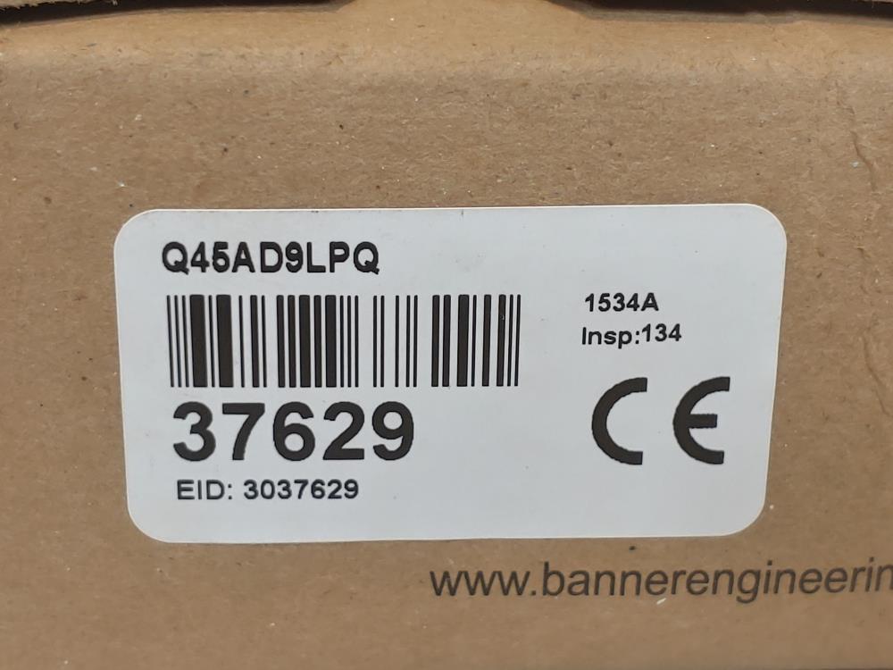 Banner Engineering Sensor Model#: Q45AD9LPQ