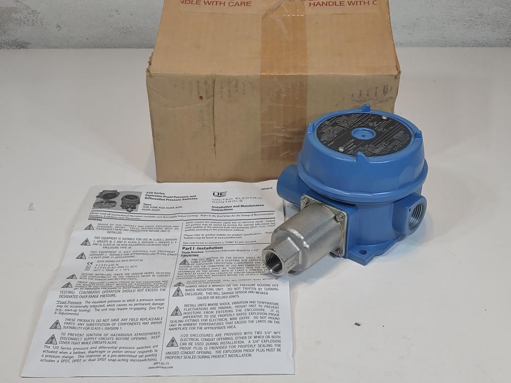United Electric J120-S144B Pressure Switch 