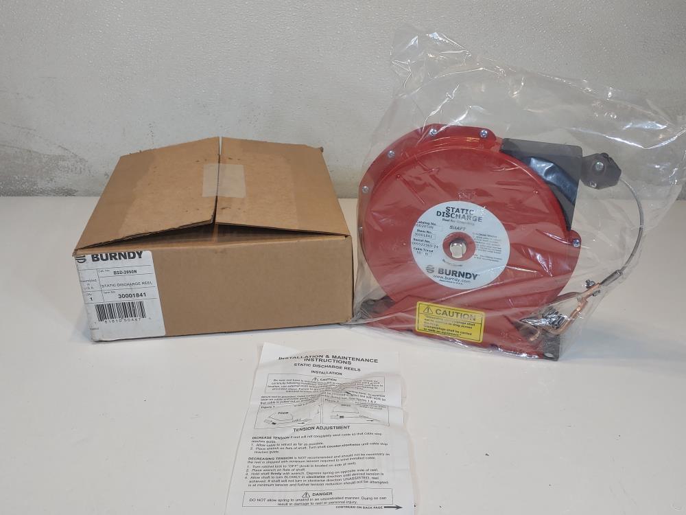 Burndy BSD2050N Heavy Duty Static Discharge Reel