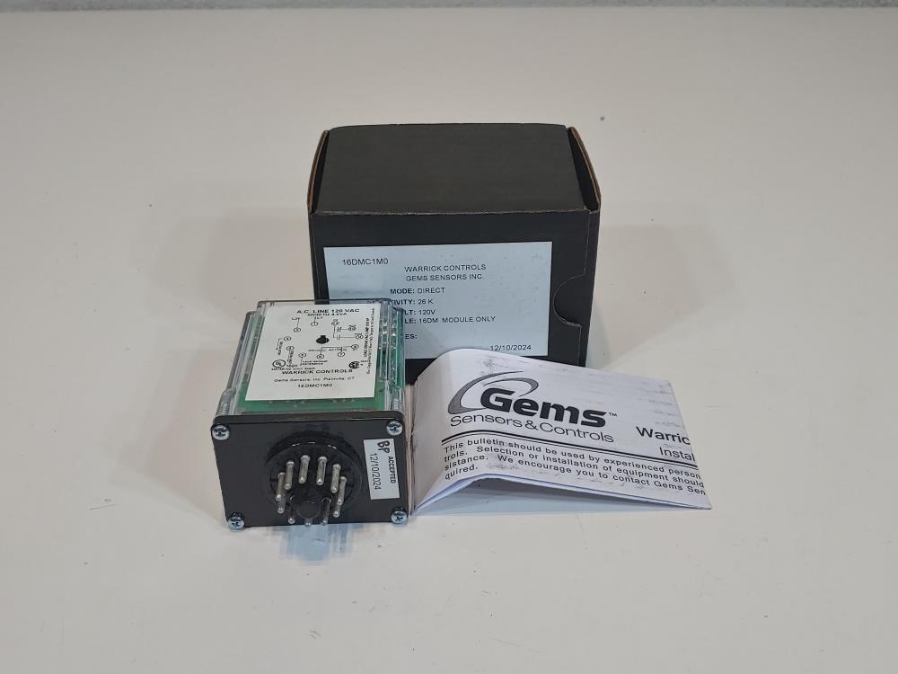 Warrick Gems Sensor 16M Plug-In Control Module 16DMC1M0