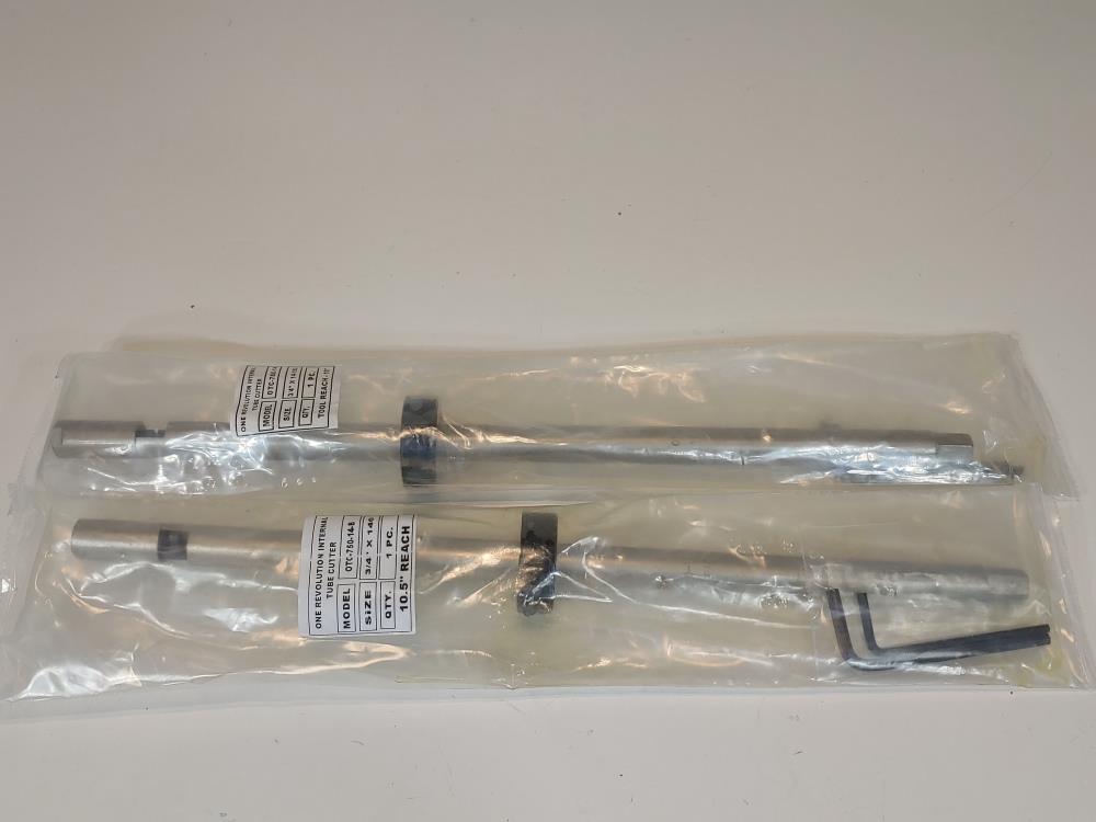One Revolution Internal Tube Cutter OTC-750-14-B,  3/4" x 14-15G, 3/4" x 14G 